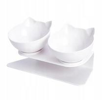 Cat Double Bowls dvigubas dubenėlių rinkinys katėms