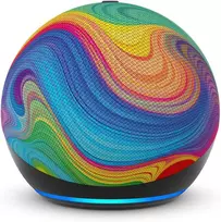Ausinės „Amazon“ išmanioji kolonėlė „Echo Dot 5 Kids Rainbow“