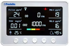 Vidaus oro kokybės monitorius 8 in 1 Akers AT759
