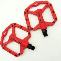 Ultralight Bicycle Pedals Sealed Bearing Cycling Pedal MTB Road Bike Non-slip Widen Flat Pedal Bike Accessories raudona