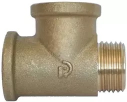 RINALDI Bronzinis trišakis 1/2" (vid. sr.) x 1/2" (vid. sr.) x 1/2" (iš. sr.)