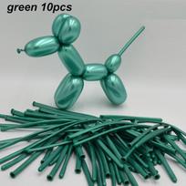20/50/100Pcs Toy Gold Magical Strip Balloon Long Pearl Metal Latex Balloons Thick Metallic Balloon Birthday Party Decoration 20 pcs blue