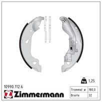 Stabdžių trinkelių komplektas ZIMMERMANN 10990.112.6