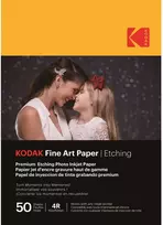 „Kodak“ fotopopierius 10x15 cm, dailės popierius, ėsdinimas, 210 g, 50 lapų