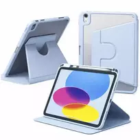 Dėklas na tablet SUPERO Dėklas OBROTOWE PENCIL do iPad 10.9 2022 Gen. 10/ 11 2025 A16 Gen. 11 WAKE UP, mėlyna