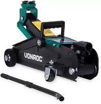 VONROC automobilinis domkratas, hidraulinis, 2 t, 135–330 mm pakėlimo aukštis, TJ501XX