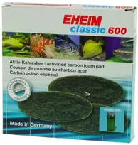 EHEIM anglies kempinė filtras Classic 600 akvariumo filtravimui
