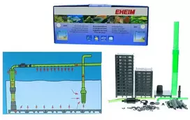 EHEIM slėginis požeminis akvariumo filtras – efektyvi filtracija, universalus naudojimas