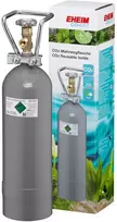 EHEIM daugkartinė CO2 butelė akvariumo technikai, 2000 g talpos