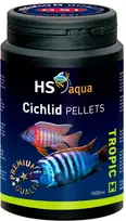 HS AQUA CICHLID PELLETS žuvų maistas 1000 ml