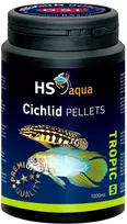 HS Aqua Cichlid Pellets žuvų maistas, 1000 ml