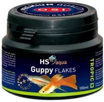 HS AQUA GUPPY žuvų maistas, 100 ml