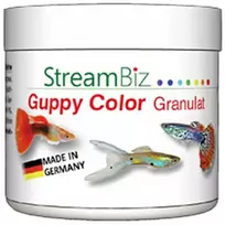 StreamBiz Guppy granulės žuvims, 40 g