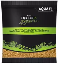 Aquael dekoratyvinis geltonas akvariumo žvyras, 1kg