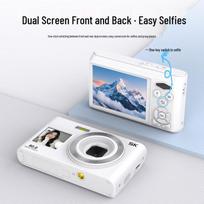 KGPG 80MP Dual-Screen Compact Digital Camera (CN version)