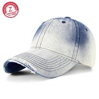 Cowboy Hat Washed Denim Solid Color Baseball Hat Sunshade Duck Tongue Hats 56-59cm tamsiai mėlyna spalva