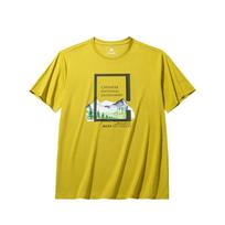 Anta x National Geographic Outdoor Collection T Shirt Men's Earth Brown Yellow 152436105-2 XL