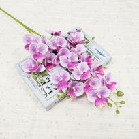 Real Touch Artificial Butterfly Orchid Flower 2 Fork Simulation Plant  Dining Table šviesiai violetinė spalva