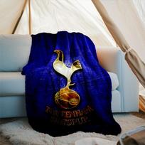 1PC Tottenham Hotspur F.C Design Printed Soft Flannel Blanket Throw for Adult Bedroom Living Room Sofa Camping Travel Fan gifts Christmas Gifts 75x90cm