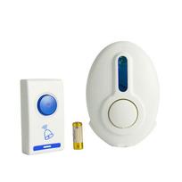 CE Approval Push_button_switch_ Simple Doorbell Apartment (White,Wireless) balta