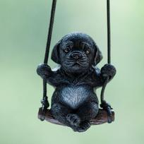 Bulldog Car Pendant Swing Dog Car Hanging Creative Auto Interior Accessories  Automobile style 1