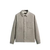 KITH Mixed Weave Apollo Shirt Men's KHM034477-007 XL