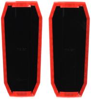Molten Shin Guard Hinge Structure Swan Seshin Guard Flex S S size raudona