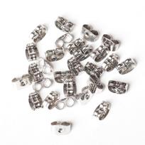Replacement Secure Hypoallergenic Stainless Steel Earring Backs Locking Ear Nut Replacement Secure sidabras