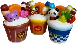 Magy Squishy ledai minkomas žaislas