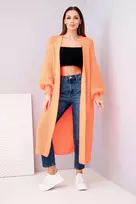 Moteriškas neoninis oranžinis kardingas Lemon