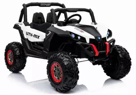 Elektrinė mašinėlė vaikams Jeep XMX603, balta