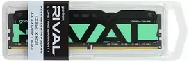 RAM - GoodRam Rival 8GB DDR4 3200MHz UDIMM Radiant Žalias