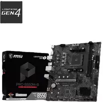 Pagrindinė plokštė - MSI PRO B550M-B, AM4, DDR4, 64GB