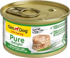 GMC GIMDOG Little Darling Pure Delight vištiena su ėriena – drėgnas ėdalas šunims – 85g