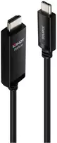 Adapterio Kabelis - LINDY USB Type C į HDMI Kabelis, 8K 60Hz, 7680x4320, 5 m, Juoda