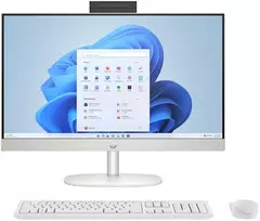 Hewlett Packard (HP) Visas viename kompiuteris - HP 24-cr0332nw, Ryzen 7, 16GB RAM, 512GB SSD, Full HD, Baltas