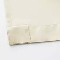 Kreminė užuolaida su kilpomis AmeliaHome Oxford Molte Pleat 155 × 220 cm