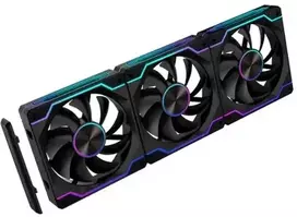 Lovingcool Rinkinys Ventiliatorius LC-DPRO-120-CD-Juodas 1600 RPM ARGB LOVINGCOOL