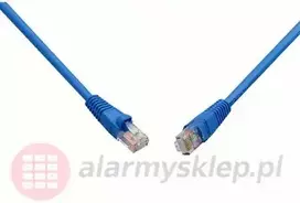 Solarix C6-114BU-3MB Komutacinis laidas CAT6 UTP PVC 3m mėlynas, atsparus užsikimšimui