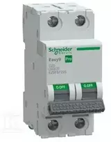 Schneider Electric Schneider automatinis jungiklis C 25A 2P Easy9 Pro EZ9F57225