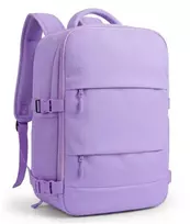 Kelioninė kuprinė lėktuvui 40x20x25 cm Consee – Ryanair, Wizz Air rankinis bagažas, violetinė