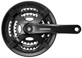 Priekinis žvaigždžių blokas Shimano Tourney FC-TY501 170mm 3x6/7/8-speed-48X38X28T