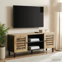 Saugojimo spintos Natūrali 105 x 33 x 46 cm Kietas mango medis