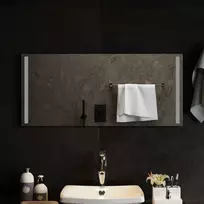 LED vonios veidrodis Skaidrus 90 x 40 cm grūdintas stiklas