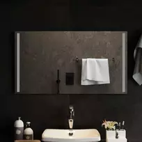 LED vonios veidrodis Skaidrus 90 x 50 cm grūdintas stiklas