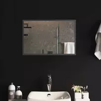 LED vonios veidrodis Skaidrus 60 x 40 cm grūdintas stiklas