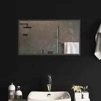 LED vonios veidrodis Skaidrus 70 x 40 cm grūdintas stiklas