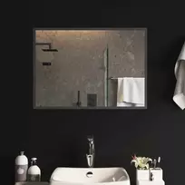 LED vonios veidrodis Skaidrus 70 x 50 cm grūdintas stiklas