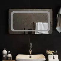 LED vonios veidrodis Skaidrus 70 x 40 cm grūdintas stiklas