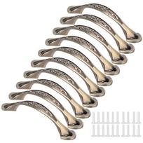 10 komplektų spintelės traukiama rankena, cinko lydinio batų dėžutės stalčius biuro techninės įrangos angos atstumas 96 mm